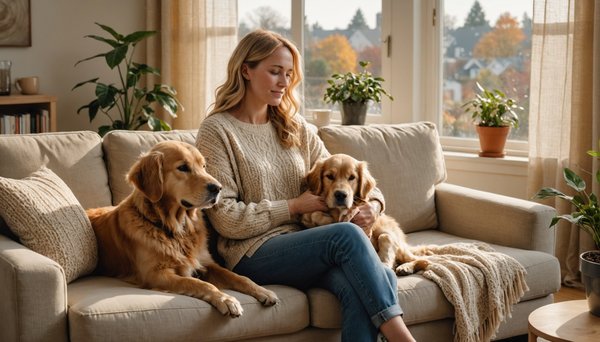 Le quotidien partagé avec un animal de compagnie